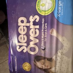 Sleep over diapers New lx