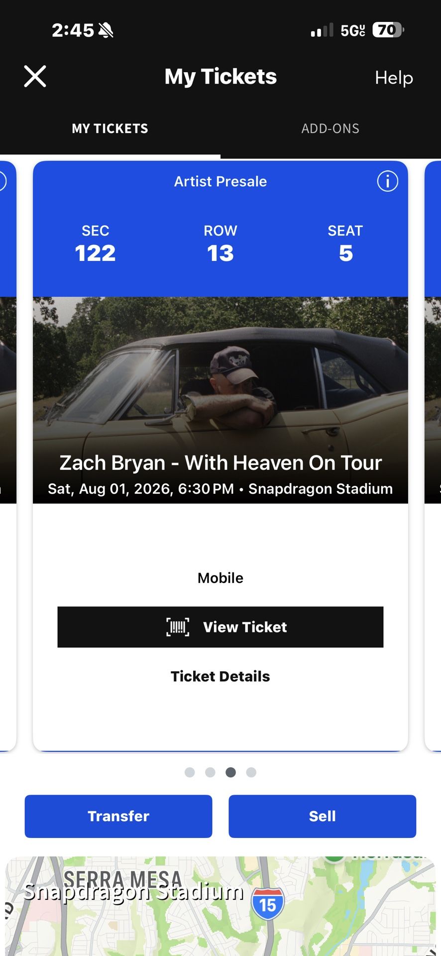Zach Bryan Tickets Concert