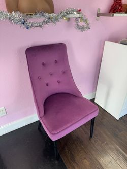 Accent Chair Purple