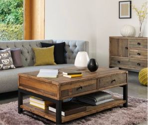 Wood, Modern, Simple, Storage Coffee Tables/Accent Chairs - 100+ Options - SAME DAY DELIVERY 🚚