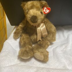 Ty Beanie Babies Baby Ginger Plush Teddy Bear 1996 