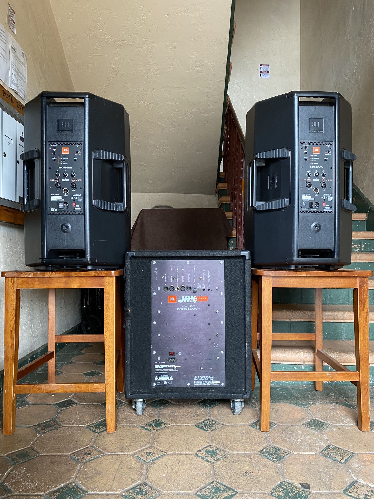 JBL EON SPEAKERS