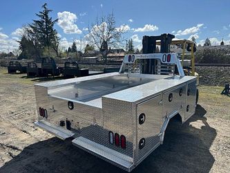 2026 Bradford Built ALUMINUM Contractor Truck bed DRW 96"x103"