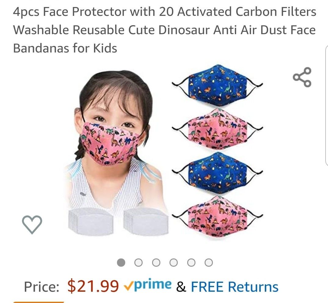 Reusable face mask