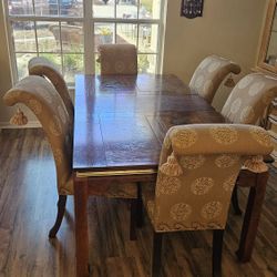 Asian Dining Room Table And Chairs