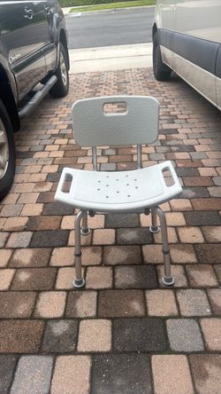 Shower Chair with Back and Armrests
