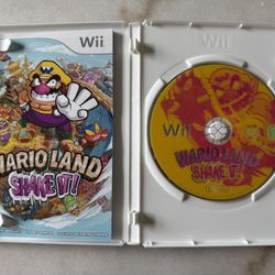Wii Wario Land Shake It ( Excellent )