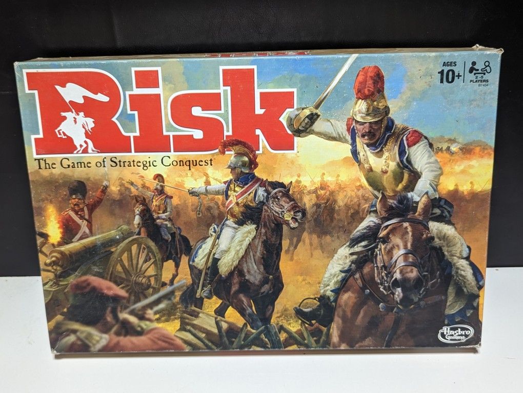 Vintage Hasbro Risk Board Game The Game of Strategic Conquest Complete Set