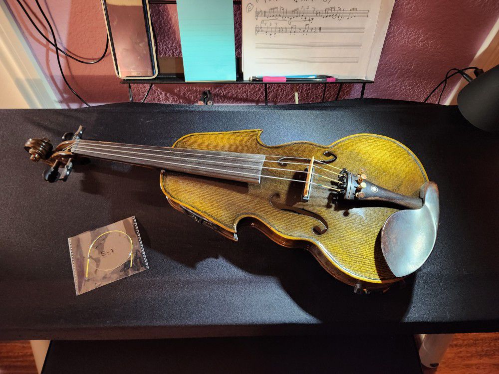 Baroque Style Hand Made Acoustic/Electric Violin