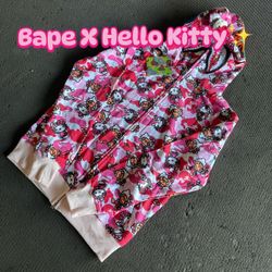 Hello Kitty x Bape Zip Up