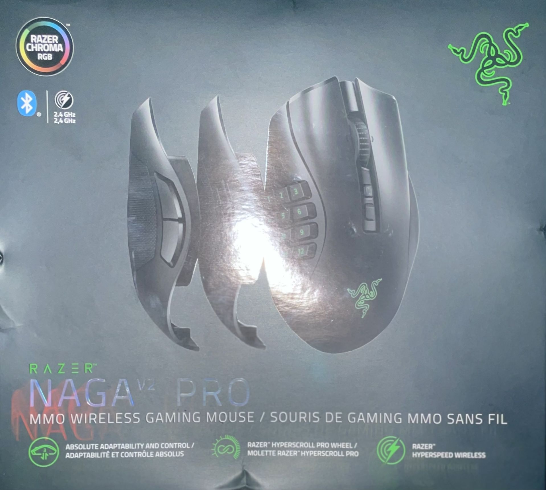 Razer NAGA PRO wireless Gaming Mouse *BRAND NEW*