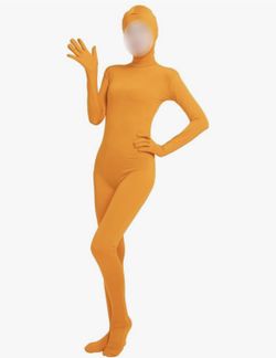 Orange Unitard