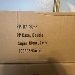 Slim 7 Mm Double Sided CD/DVD Case 