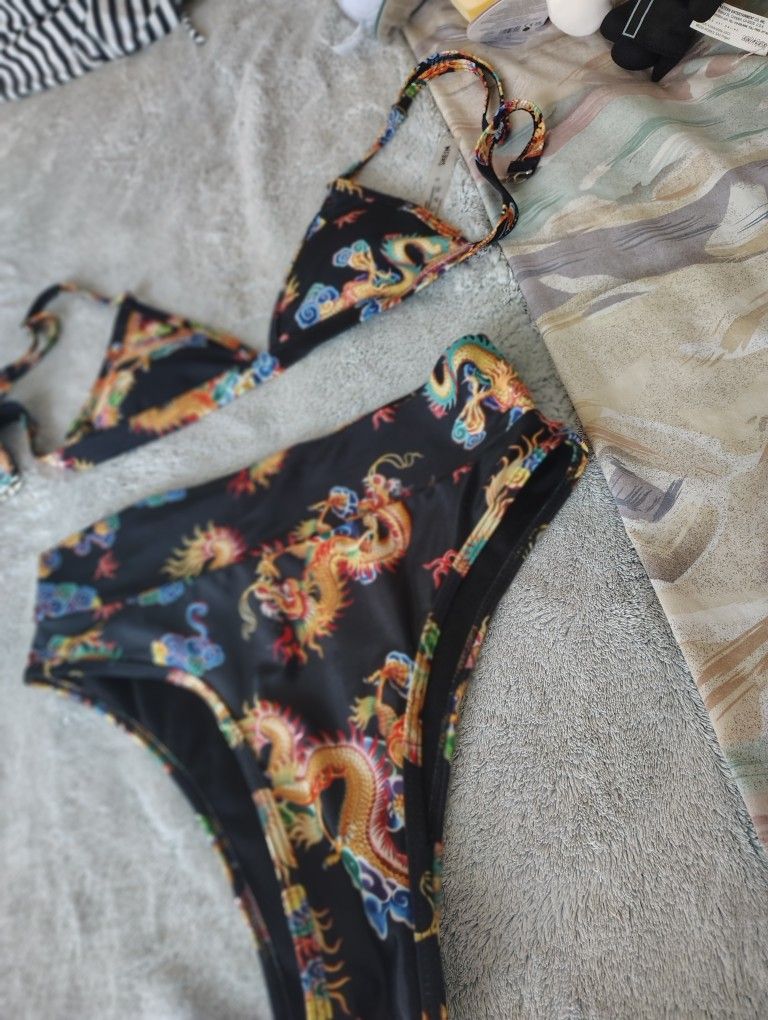 Shein Hipster Style Bikini With Cheeky Back On Bottom