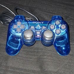 PlayStation 2 Ocean Blue Controller