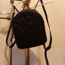 Guess Leather Mini Backpack