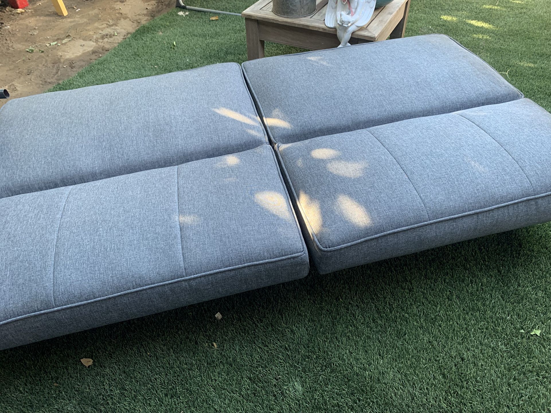 Nice Couch Or Kid Bed. Ottoman Is Good For Any Space