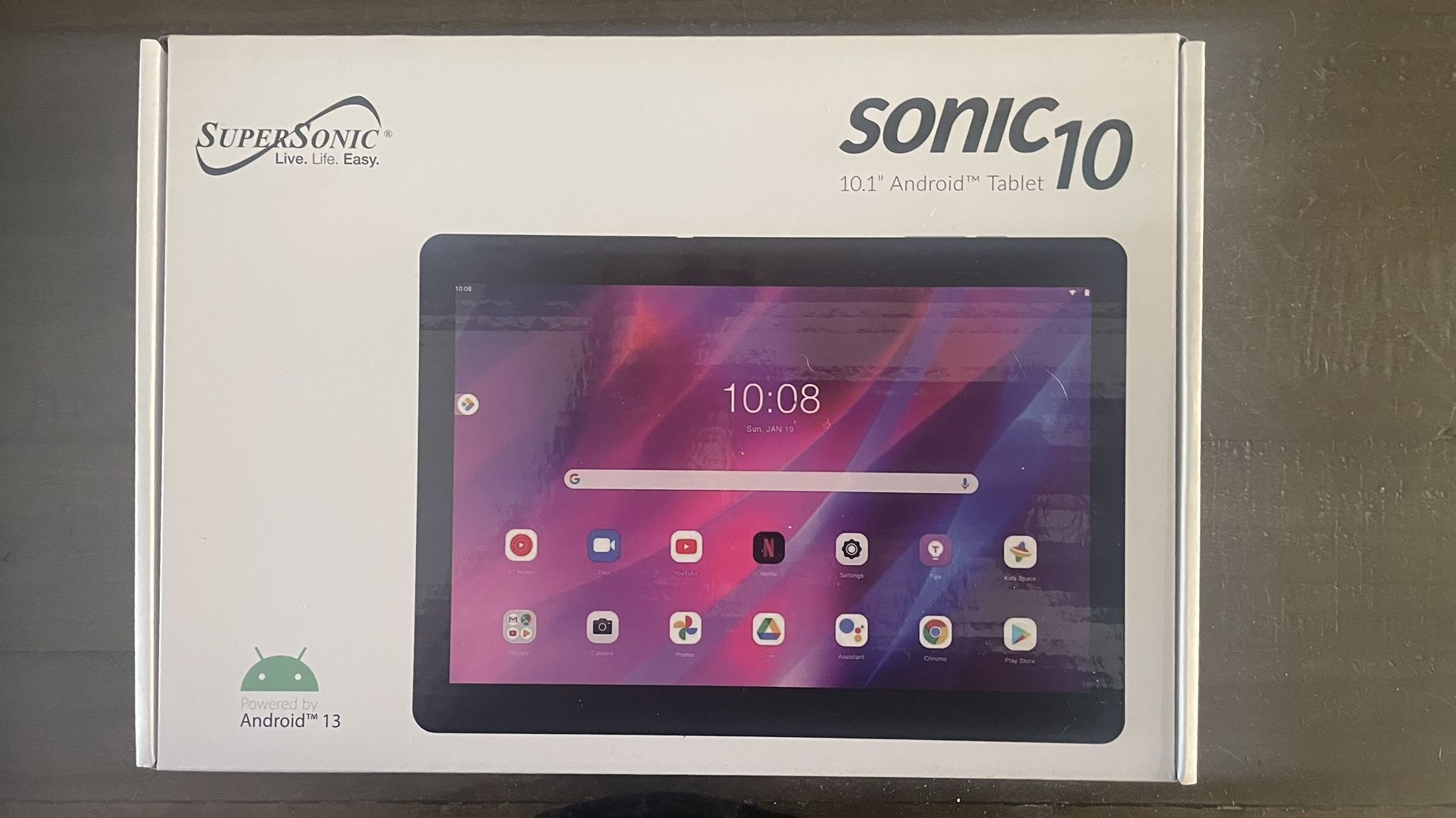 Supersonic - Sonic 10 - Android Tablet With Case & Keyboard