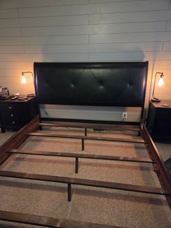 King size bed frame