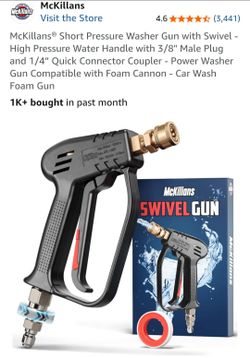 McKillans@ Short Pressure Washer Gun