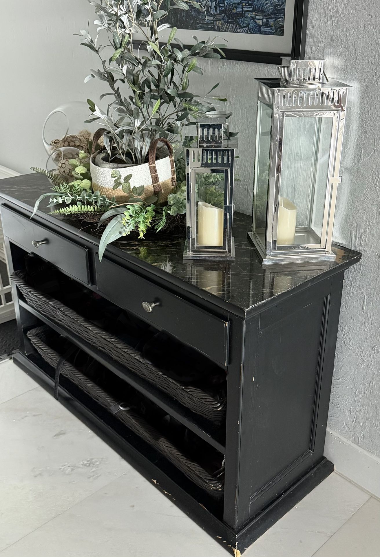 Sideboard with baskets | Storage Organizer (For toys, Etc.).