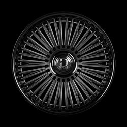 24X10 DOLCE RAZZO Gloss Lip Matte Face Wheels