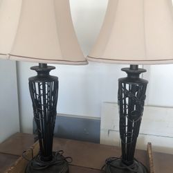 2 lamps 