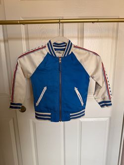 Vintage OshKosh Boys 4T Bomber Jacket Lined Super Cute