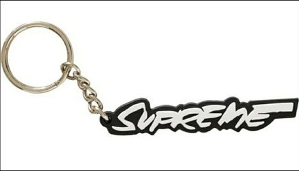 Supreme Keychain, Gloves and Supreme Red Sticker- In Hand