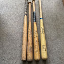 Vintage Wood Baseball Bats  (5)