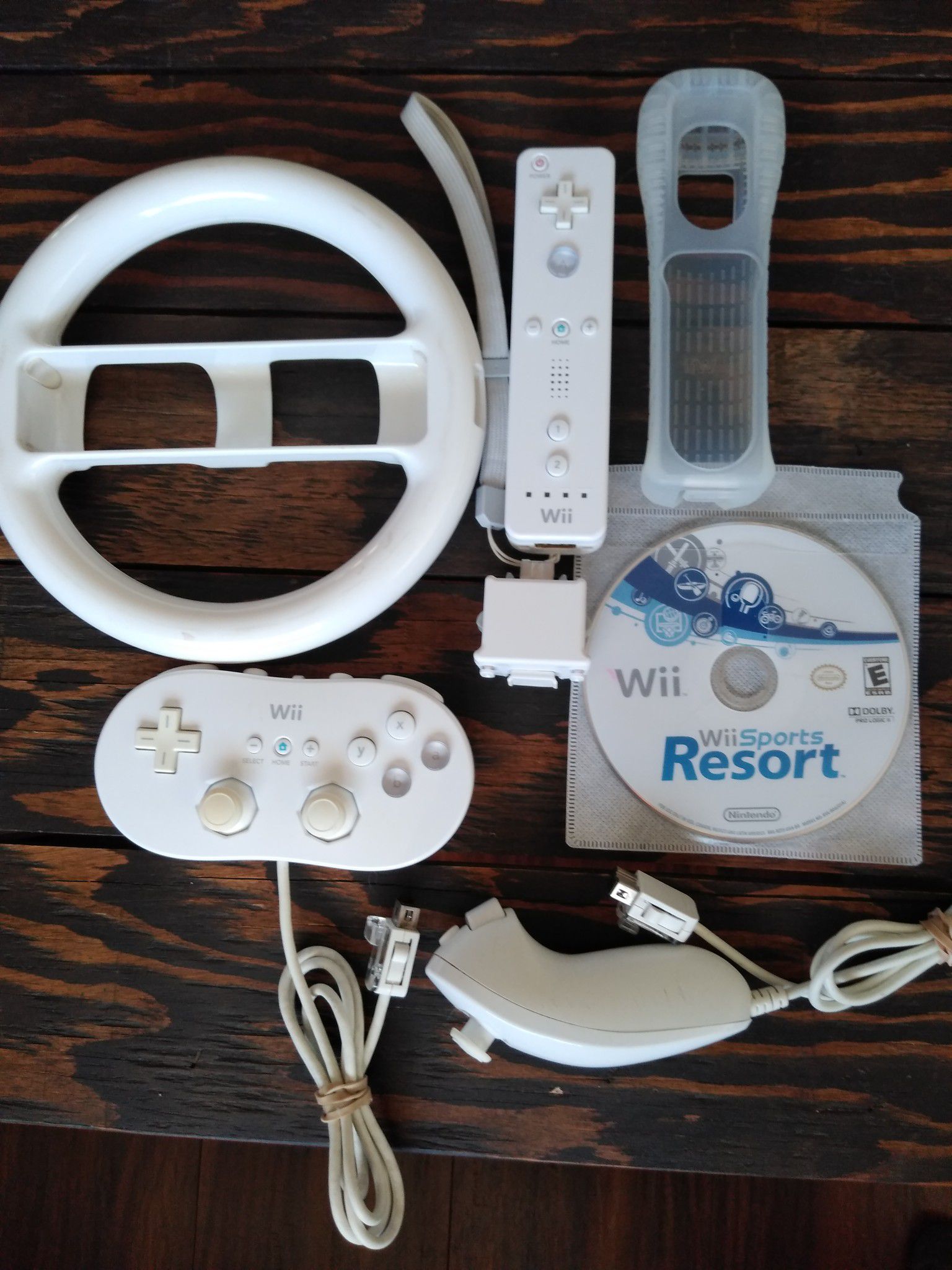 Wii remote game & accessories