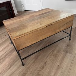 West Elm Industrial Coffee Table