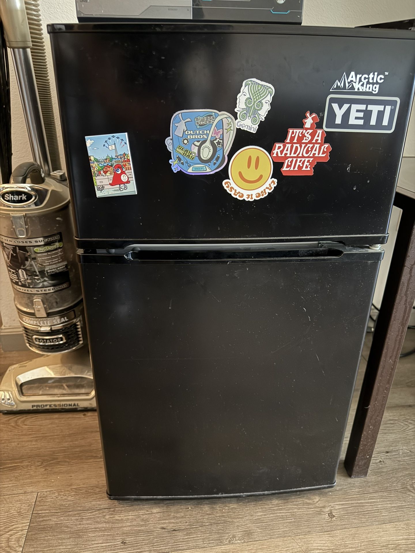 mini fridge with freezer