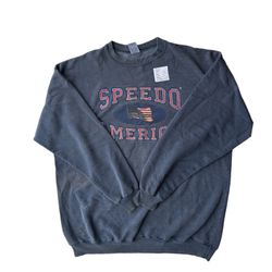Vintage 90s 1996 Speedo America sweatshirt Crewneck SIZE XL