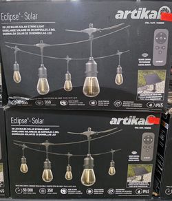 Artika Eclipse Solar 20 LED String Lights