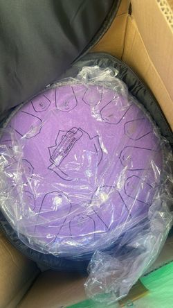 Purple Steel Tongue Drum with Carry Bag