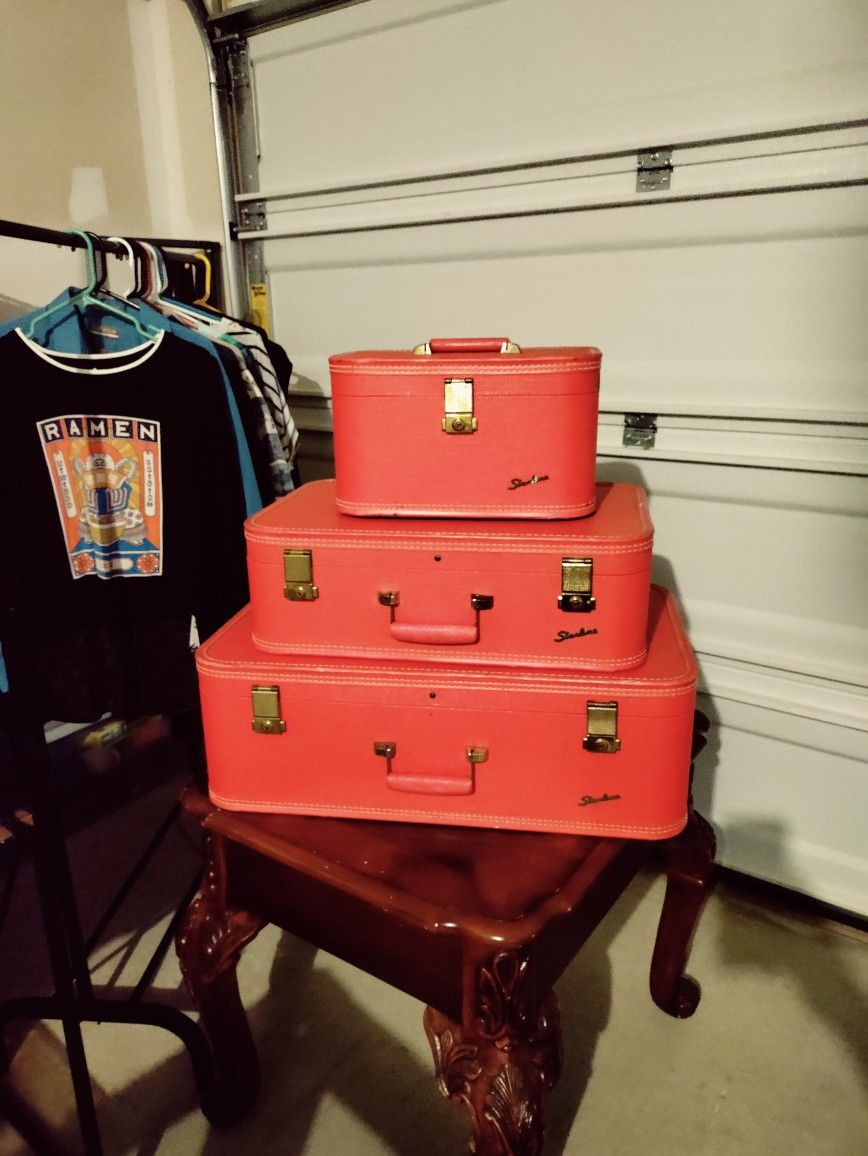 1950's Starline Luggage Set