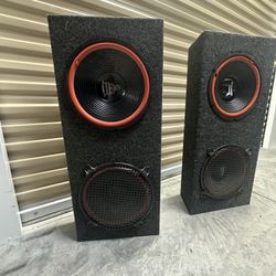 Subwoofer Box X2 $140 a Piece 