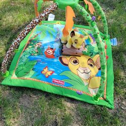 Lion King Play Mat And Talking Toy