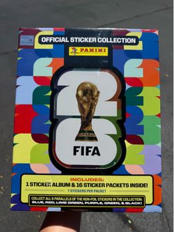 Official sticker collection tin and stickers - sealed