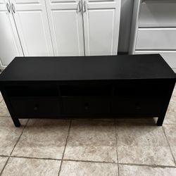 IKEA Hemnes TV Stand (Black / Brown)