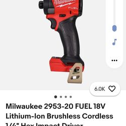 Milwaukee impact driver