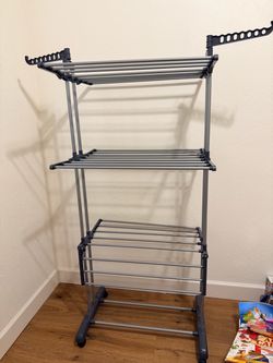 3-Tier Freestanding Clothes Drying Rack