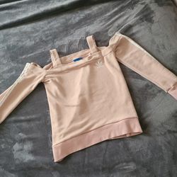 Adidas Off The Shoulder Sweater