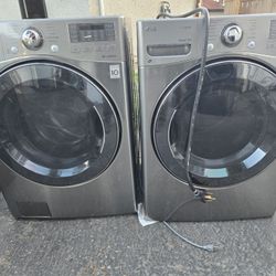 Lg Washer And Dryer Set Electric 