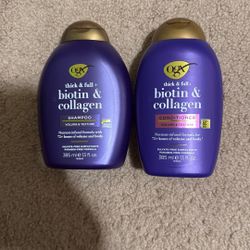 OGX Shampoo and Conditioner 