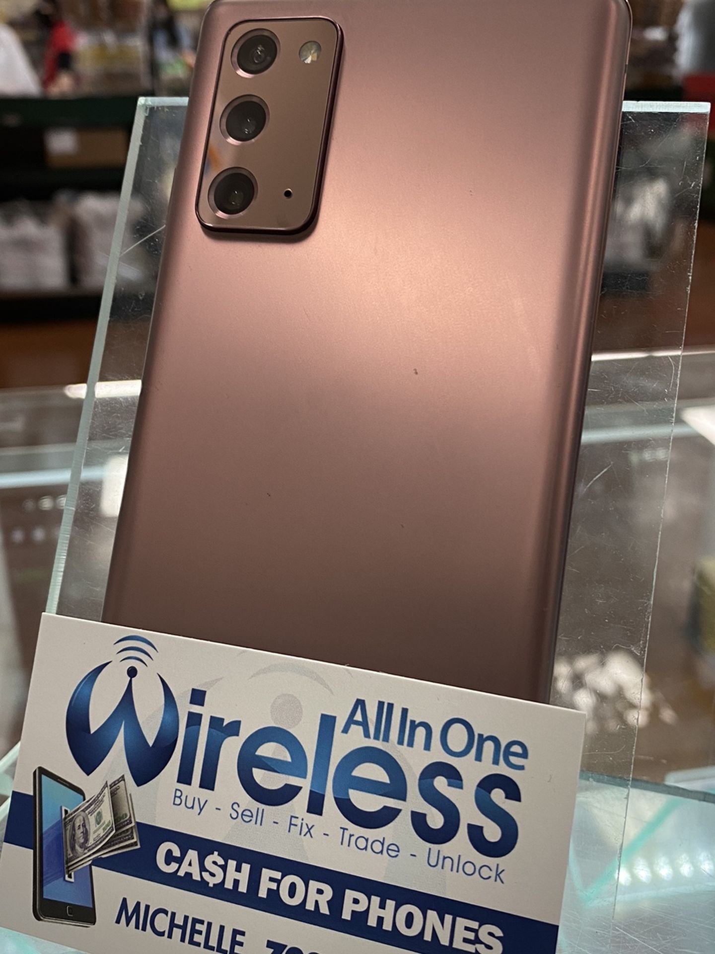 Unlocked Note 20 ()59 Down)