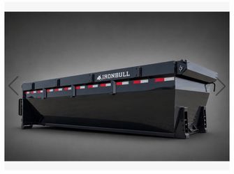 7x16' Iron Bull Roll-Off Dump Bin | 48" High Sides | Fits DBB Roll-Off Trailer