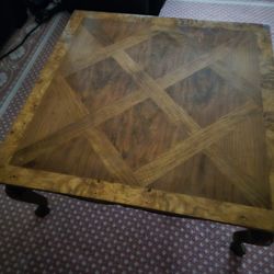 Solid Wood Coffee Table by Baker USA 34 X 34"