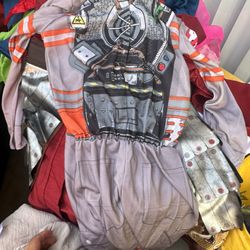Ghost Buster Costume Size 6 Kids 